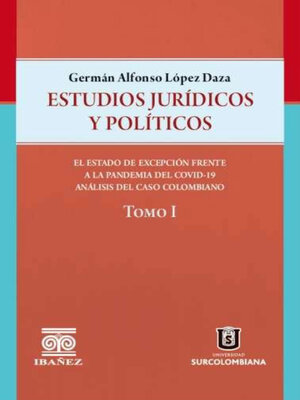 cover image of Estudios jurídicos y políticos. Tomo I
